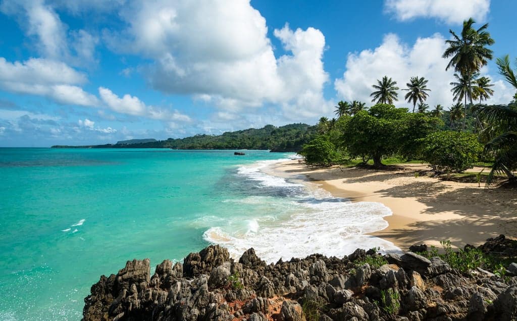 Playa Rincón, sable blanc et eau turquoise à Samaná