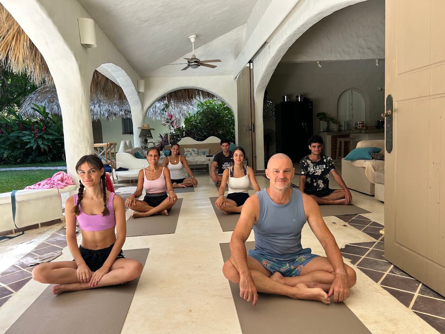 Yoga Classes with Nat and the Coconuts, Las Terrenas