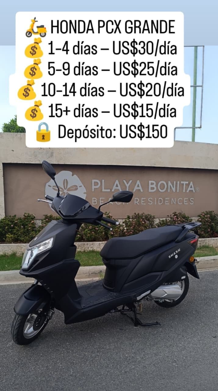 Scooter Rental — Las Terrenas