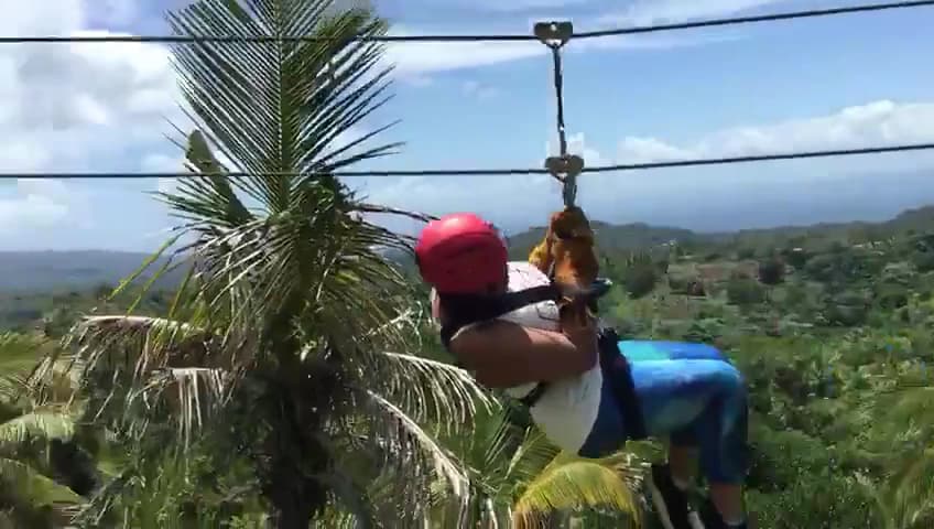 Zipline Canopy Tour over Samaná Bay gallery image